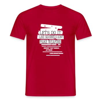 1960s sayings awesome bday gift funny quote - Männer T-Shirt - Rot - Vorne - AI Model Male 178 dark (178cm)