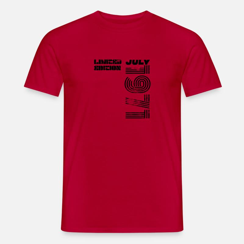 1971 - Männer T-Shirt - Rot