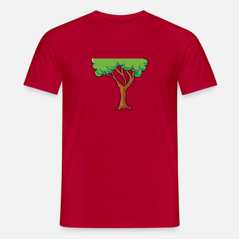 Baum-Kostüm - Männer T-Shirt - Rot
