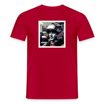 Formula Senna - Männer T-Shirt - Rot - Vorne - AI Model Male 178 dark (178cm)