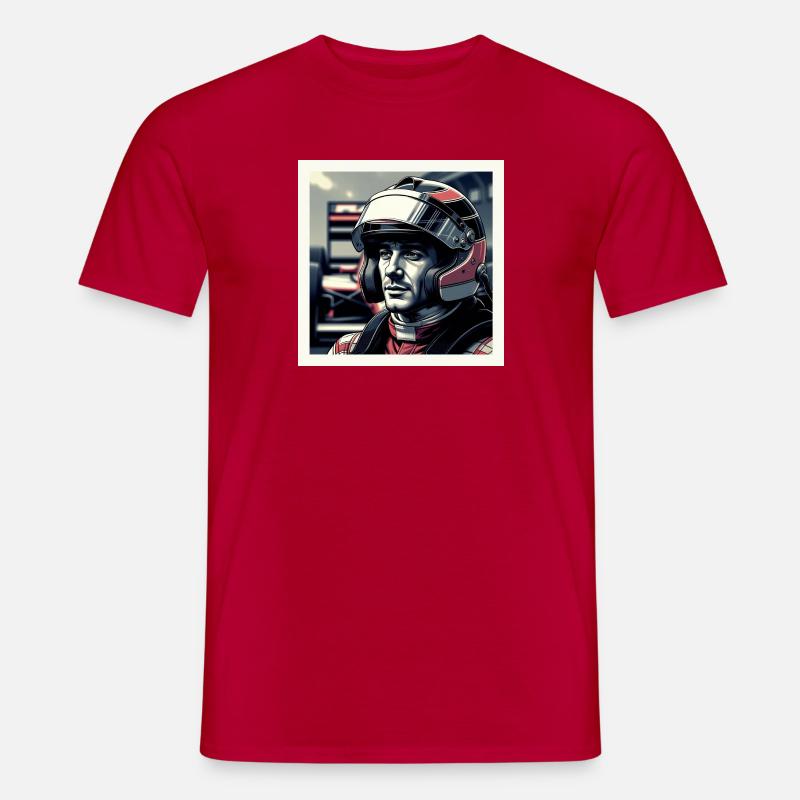 Formula Senna - Männer T-Shirt - Rot