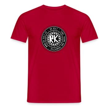 RK STAR - Men's T-Shirt - red - Front - AI Model Male 178 dark (178cm)