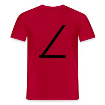 Seat belt - Men's T-Shirt - red - Front - AI Model Male 178 dark (178cm)