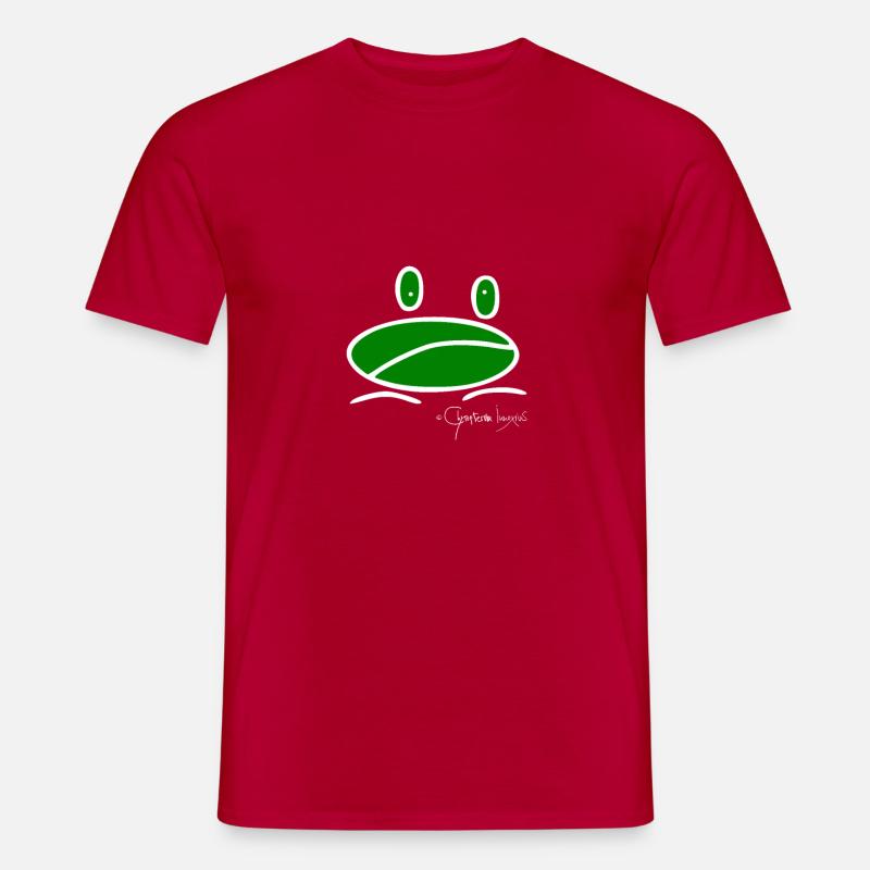 Froschmini - Ranunculus Oophagus - Männer T-Shirt - Rot