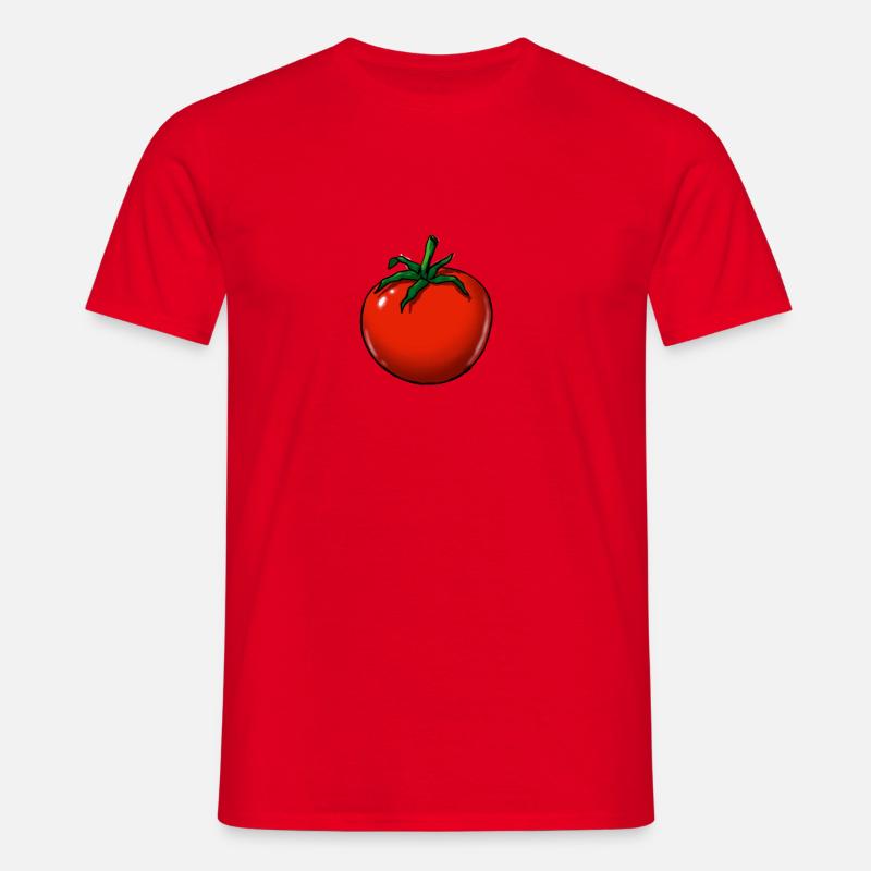 Tomate - Männer T-Shirt - Rot