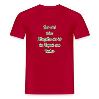 Geschenkidee 50. Geburtstag - Männer T-Shirt - Rot - Vorne - AI Model Male 178 dark (178cm)