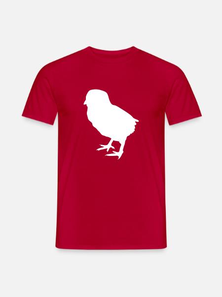 chick - Men's T-Shirt - red
