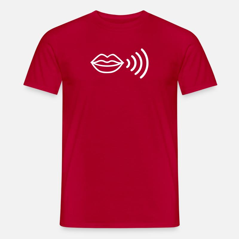 Logopäde - Männer T-Shirt - Rot
