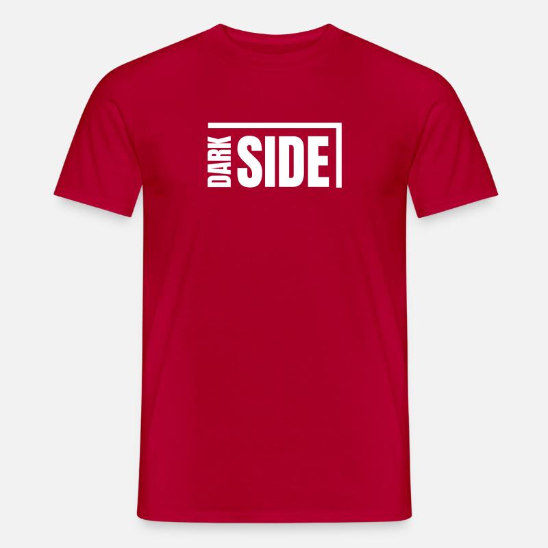 Darkside - Männer T-Shirt - Rot