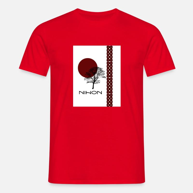 Nihontree - T-shirt Homme - rouge