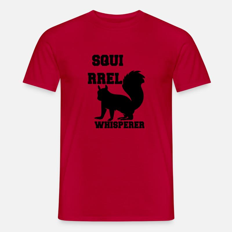 Squirrel Whisperer - Men's T-shirt - red