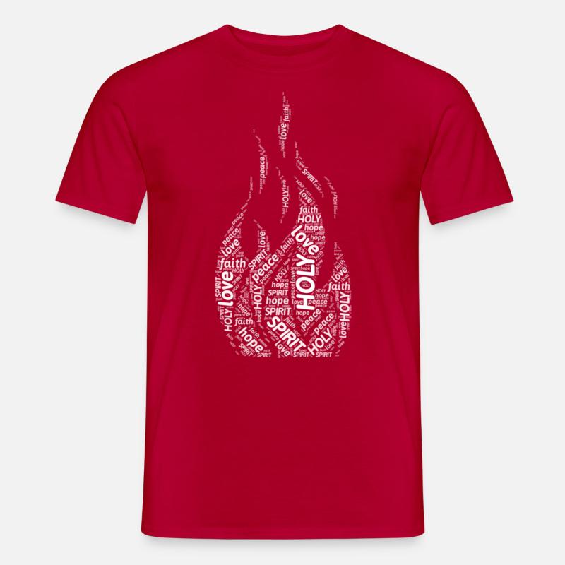 Jesus Jesus Jesus Jesus Heiliger Geist Heiliger Geist - Männer T-Shirt - Rot