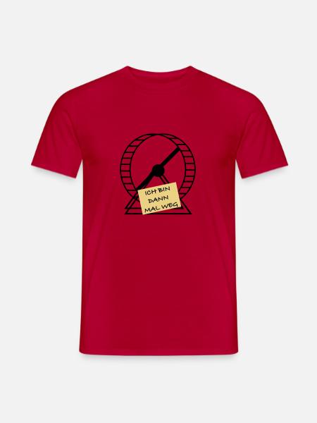 I'll be gone - Men's T-Shirt - red