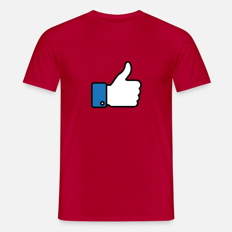 Wie ein Wie! - Männer T-Shirt - Rot