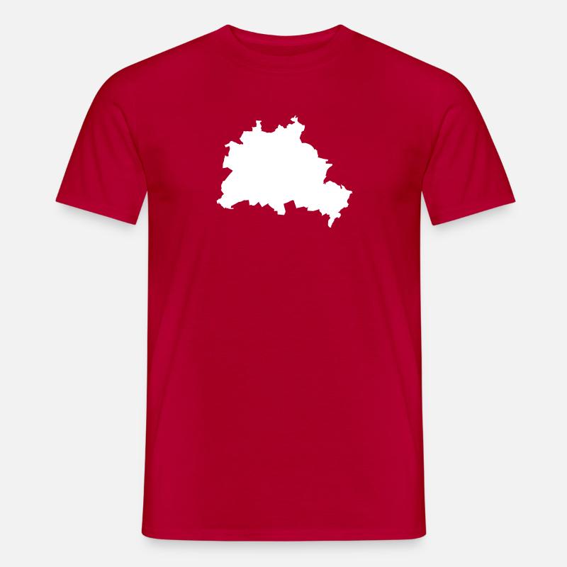 Berlin - Männer T-Shirt - Rot