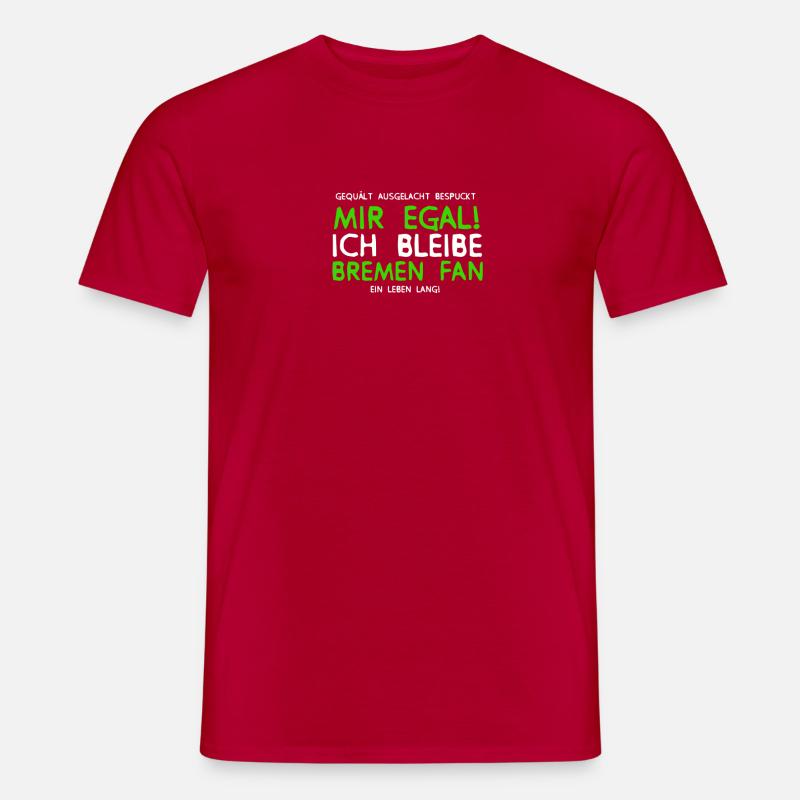 Bremen - Männer T-Shirt - Rot