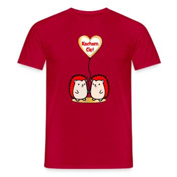 Polnisch Ich liebe dich - Männer T-Shirt - Rot - Vorne - AI Model Male 178 dark (178cm)