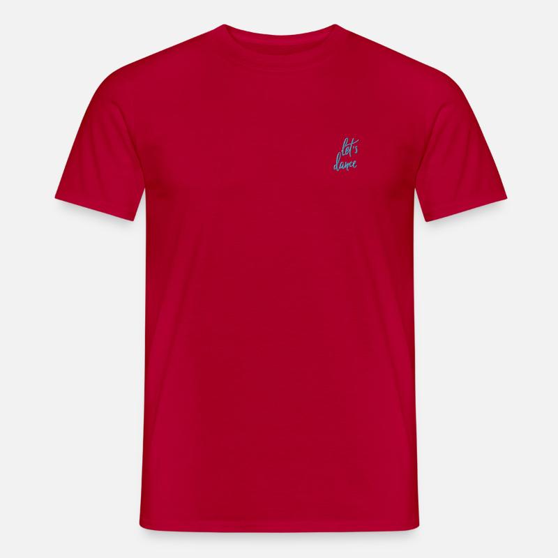 Lad os danse - Mænd T-shirt - rød
