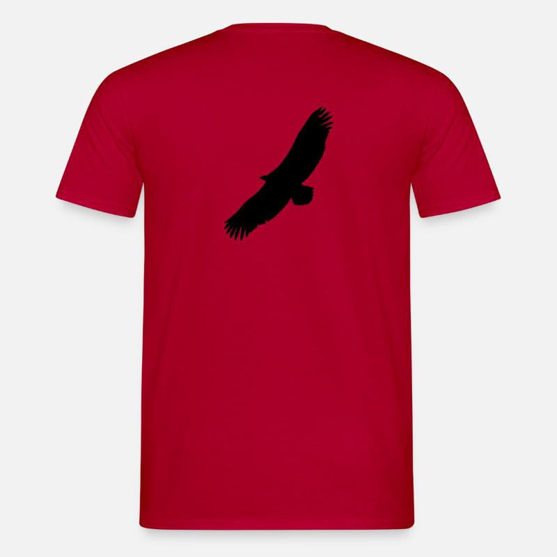 condor - Männer T-Shirt - Rot
