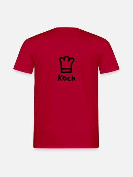 KOCH - Men's T-Shirt - red