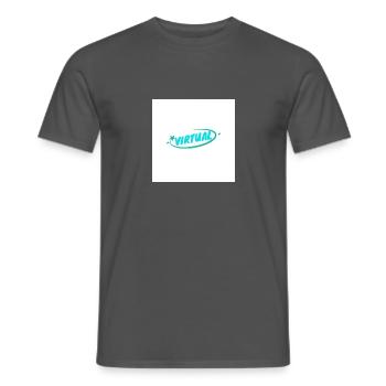 Streetwear - T-shirt homme - charbon - Devant - AI Model Male 178 light (178cm)