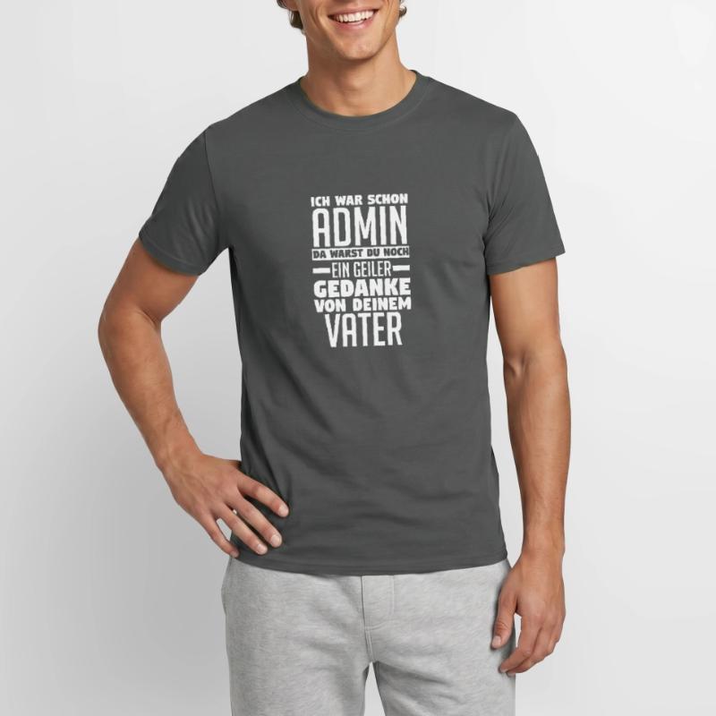 Administrator Informatiker Programmierer Admin Männer T-Shirt
