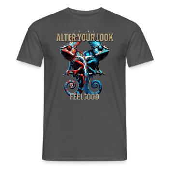Alter your look - Männer T-Shirt - Anthrazit - Vorne - AI Model Male 178 light (178cm)
