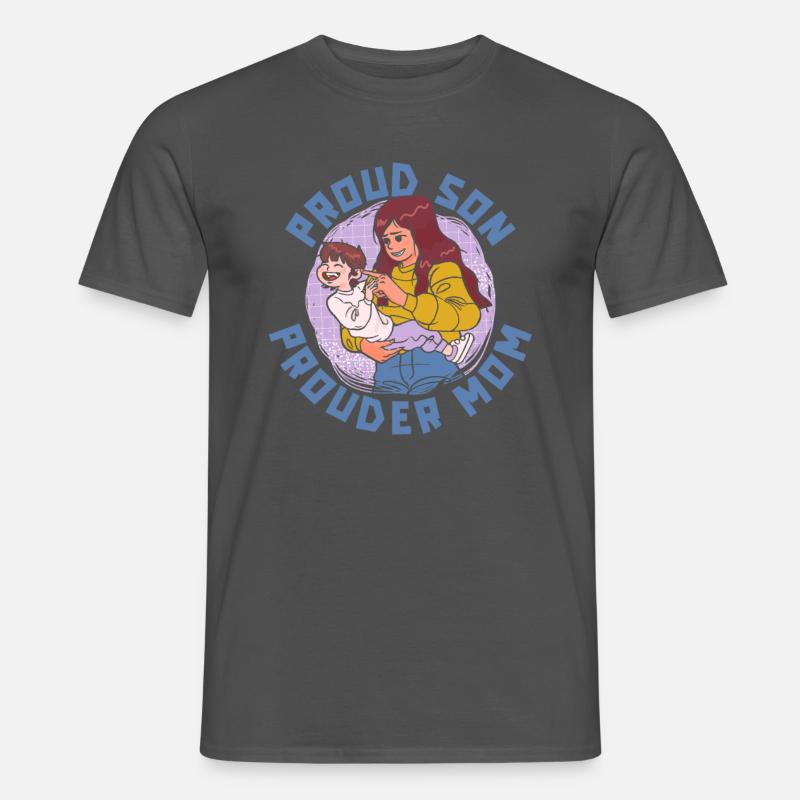 Mama Mutter - Männer T-Shirt - Anthrazit