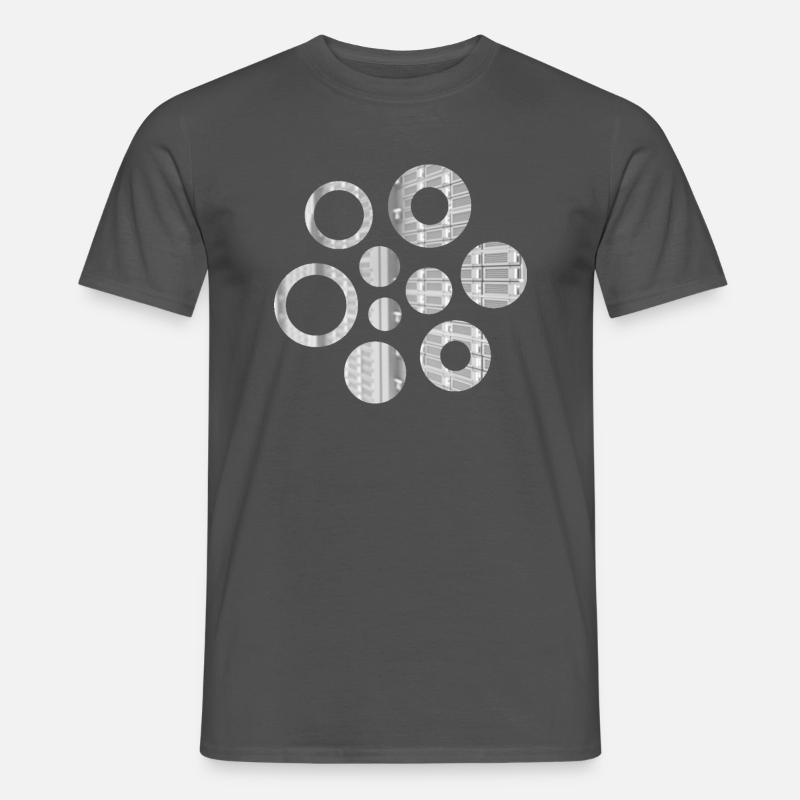 Open Solaris OS - Männer T-Shirt - Anthrazit