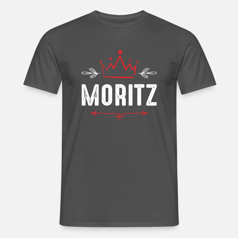 Moritz - Männer T-Shirt - Anthrazit