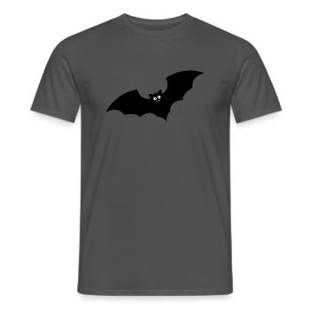 bat - Men's T-Shirt - charcoal grey - Front - AI Model Male 178 light (178cm)