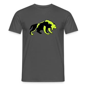 tiger 02 - Männer T-Shirt - Anthrazit - Vorne - AI Model Male 178 light (178cm)