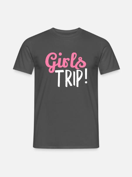 Girls Trip - Männer T-Shirt - Anthrazit