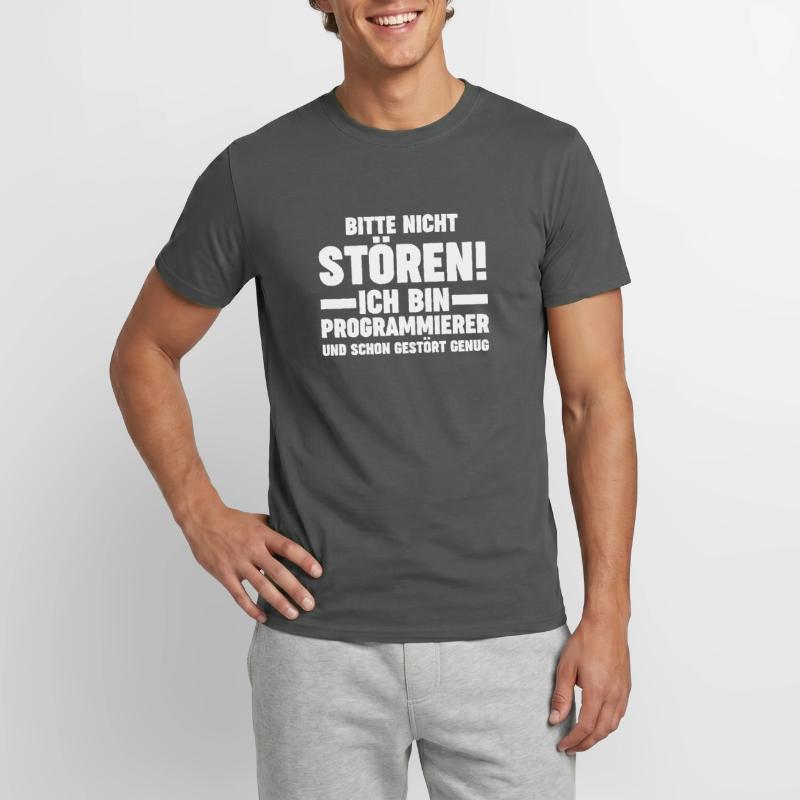 Programmieren Entwickler Coder Programmierer Männer T-Shirt