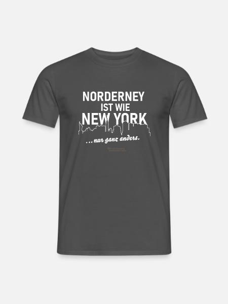 Norderney - Männer T-Shirt - Anthrazit