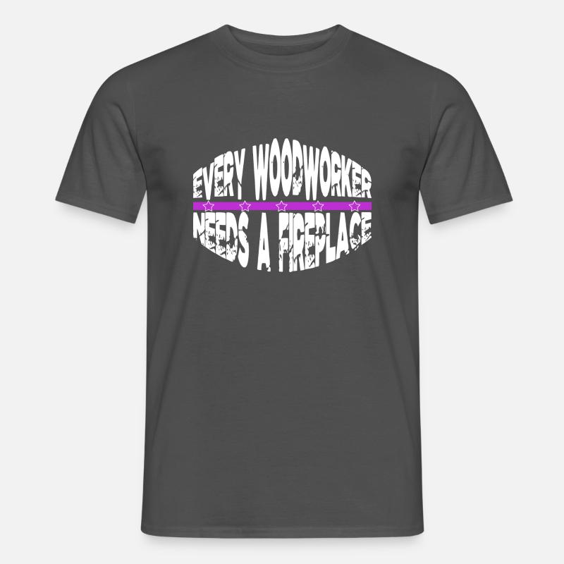 Carpenter Carpenter Tshirts Apprentice - Men's T-Shirt - charcoal grey