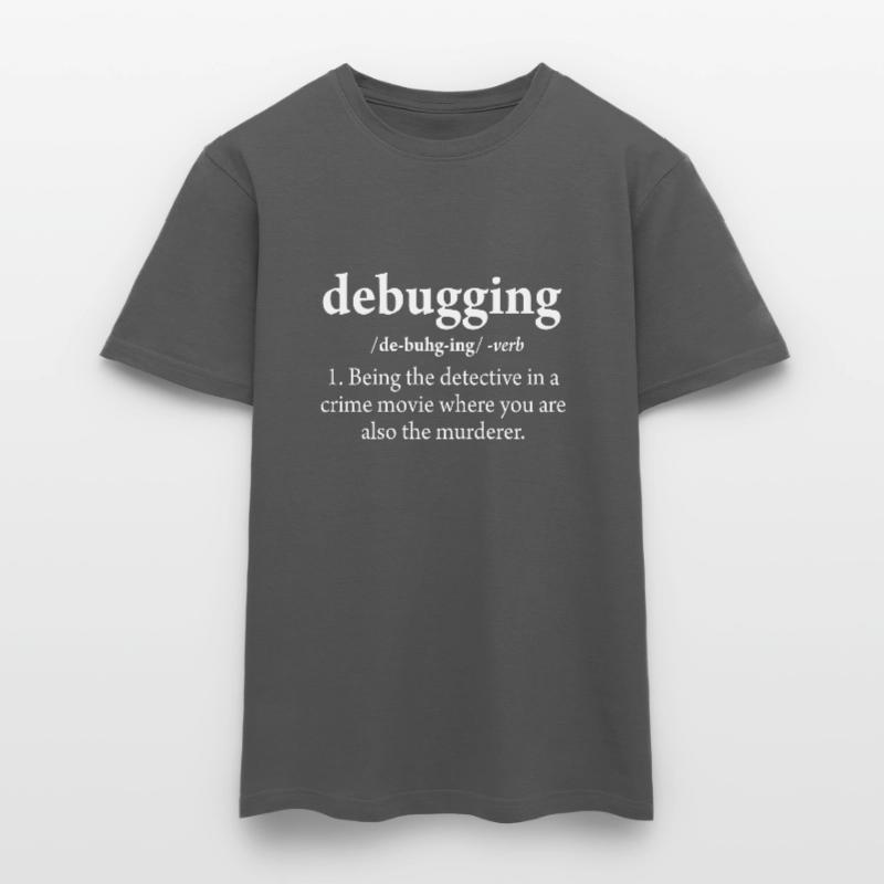 Debugging Definition Code Software Engineer Men's T-shirt