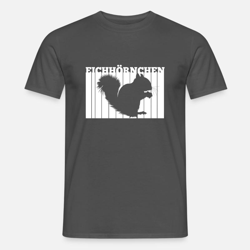 Erdmännchen - Männer T-Shirt - Anthrazit