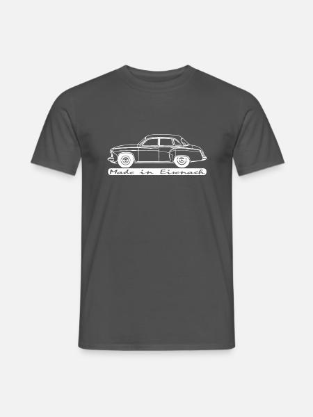 Wartburg 311 W311 W312 EMW - Männer T-Shirt - Anthrazit
