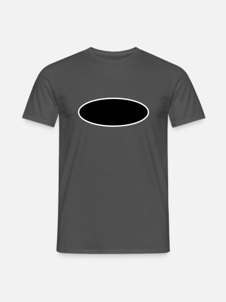 Hintergrund - Männer T-Shirt - Anthrazit