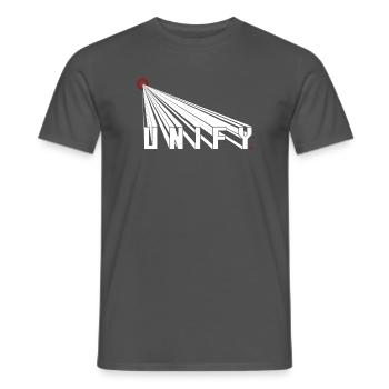UNIFIER les Peuples et la Terre : Le Soleil Japonais se lève - T-shirt homme - charbon - Devant - AI Model Male 178 light (178cm)