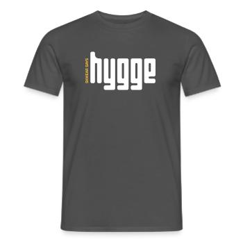 Hygge - Men's T-Shirt - charcoal grey - Front - AI Model Male 178 light (178cm)
