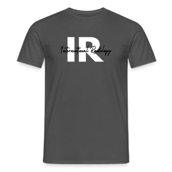 Interventionelle Radiologie-Technologin IR-Gift - Männer T-Shirt - Anthrazit - Vorne - AI Model Male 178 light (178cm)