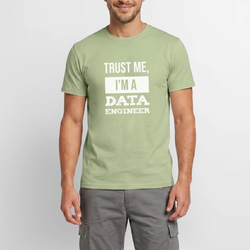 Data Engineer Data Technician IT IT Men's T-Shirt