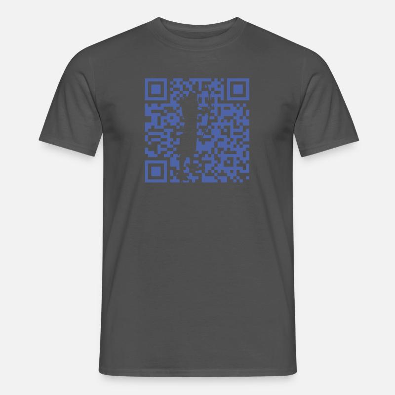 Bogen Langbogen Bogenschütze - Männer T-Shirt - Anthrazit