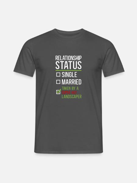 Landscaper Landscaping Landscape - Männer T-Shirt - Anthrazit
