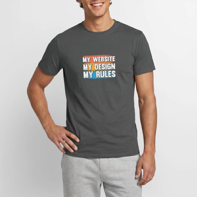 Web Entwickler Webdeveloper Web-Entwickler Männer T-Shirt