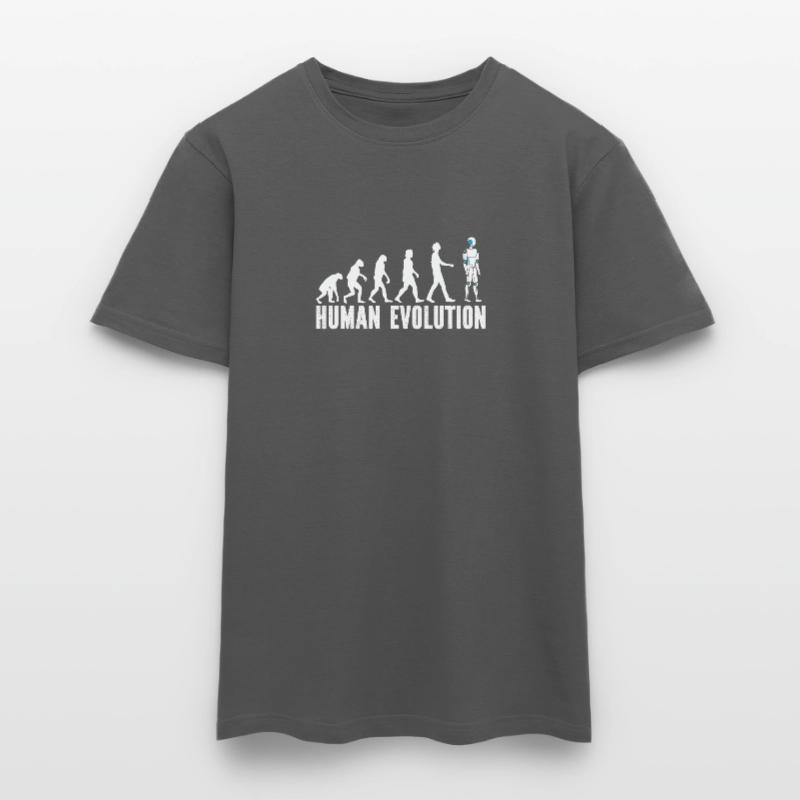 Robotics Ai Robot Evolution Human Evolution Men's T-Shirt