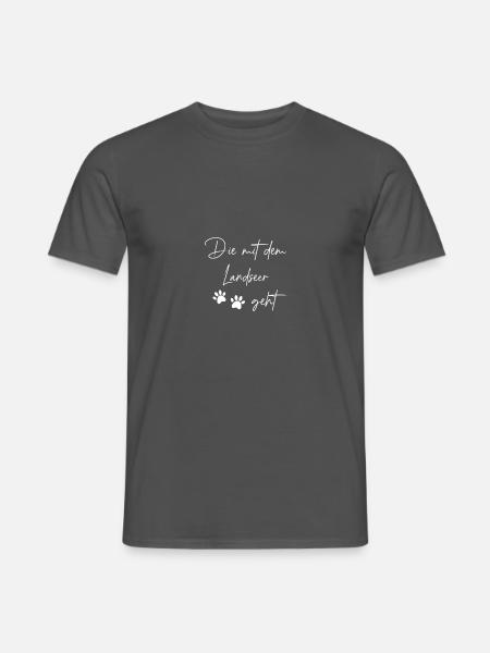 Landseer - Männer T-Shirt - Anthrazit