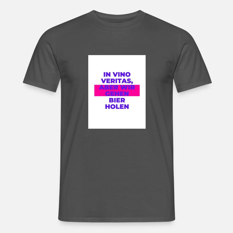132FBB17 A064 4CF8 8CD4 444663FF7FAC - Männer T-Shirt - Anthrazit